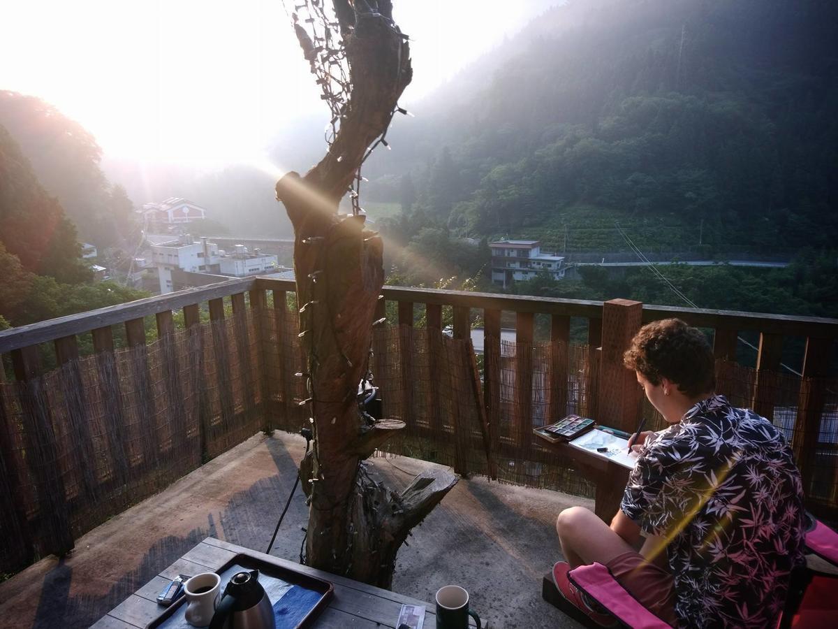 Experiencing Traditional Life Style Inn Kajiya Iya Romantei Miyoshi  Buitenkant foto